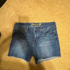 Womens denim shorts
